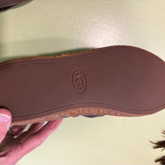 UGG women’s Reid Brown Suede Casual Shoes size 10 NWOB - Picture 4 of 6